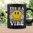 Five Is A Vibe 5Th Birthday Groovy Boys Girls 5 Years Old Coffee Mug Gifts ideas