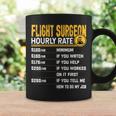 Flight Surgeon Hourly Rate Flight Physician Doctor Coffee Mug Gifts ideas