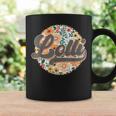 Floral Lolli Retro Groovy Mother's Day Birthday Coffee Mug Gifts ideas