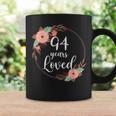 Floral Loved 94 Year Old 94Rd Birthday Mom Grandma Coffee Mug Gifts ideas