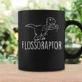 Flossoraptor Flossing Cute Dinosaur Dental BabeCoffee Mug Gifts ideas