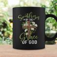 Flower Cross American By Birth Southern By The Grace Of God Coffee Mug Gifts ideas