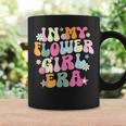 In My Flower Girl Era Retro Groovy Flower Girl Cute Coffee Mug Gifts ideas