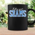 Follow Your Seams Sewer And Quilting Pattern For Sewers Coffee Mug Gifts ideas