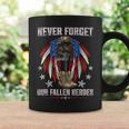 Never Forget Our Fallen Heroes Memorial Day Veterans Day Coffee Mug Gifts ideas
