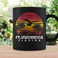 Fort Ft Lauderdale Florida Fl Beach Vintage Retro Coffee Mug Gifts ideas