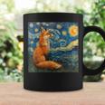 Fox Van Gogh Style Starry Night Coffee Mug Gifts ideas