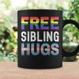 Free Sibling Hugs Lgbtq Gay Pride Month Proud Ally Coffee Mug Gifts ideas