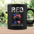 On Friday We Wear Red Military Support Troops Coffee Mug Gifts ideas