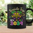 Friends Trip New Orleans 2024 Mardi Gras Masked Coffee Mug Gifts ideas