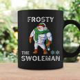 Frosty The Swoleman Fitness Gym Training Christmas Coffee Mug Gifts ideas
