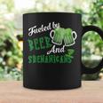 Fueled By Beer And Shenanigans St Patricks Day Beer Coffee Mug Gifts ideas