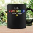 Fully Vaccinated Still Not A Hugger Saying Retro Quote Coffee Mug Gifts ideas