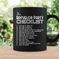 Bachelor Party Checklist Groomsmen Best Man Coffee Mug Gifts ideas