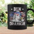 Ben Drankin 4Th Of July Usa Flag Drinking Beer Coffee Mug Gifts ideas
