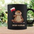 Bober Bóbr Kurwa Internet Meme Poland Flag Beaver Tassen Geschenkideen