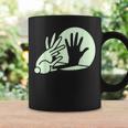 Bunny Hand Shadow Puppet Rabbit Humor Coffee Mug Gifts ideas