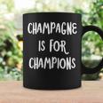 Champagne Quote Slogan Quote Alcohol Drinking Coffee Mug Gifts ideas