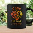 Cook Chef Foodie Retro Food Is My Love Language Coffee Mug Gifts ideas