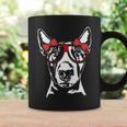 Cute Bull Terrier Girl Mom Dog Lover Coffee Mug Gifts ideas