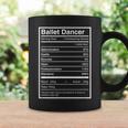 Dancer Ballet Dancer Nutritional Facts Coffee Mug Gifts ideas