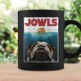 English Bulldog Jowls Burger Bully Dog Mom Dog Dad Coffee Mug Gifts ideas