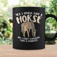 Equestrian I Smell Like Horse Girl Coffee Mug Gifts ideas