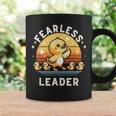 Fearless Leader Duck Ironic Duck Lovers Motivational Coffee Mug Gifts ideas