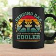 Fencing Dad Like A Regular Dad Fencing Father's Day Coffee Mug Gifts ideas