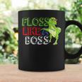 Floss Like A Boss Dino Flossing Dinosaur Floss Dance Coffee Mug Gifts ideas