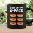Hotdog Lover Check Out My 6 Pack Hot Dog Coffee Mug Gifts ideas