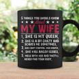 Husband 5 Things You Should Know About My Wife Coffee Mug Gifts ideas