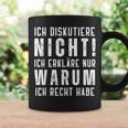 Ich Diskutiere Nicht Ich Erkläre Dir Warum Männer Tassen Geschenkideen