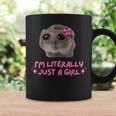 I'm Literally Just A Girl Sad Hamster Meme Coffee Mug Gifts ideas