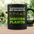 Introverted But Willing To Discuss Plants Plant Coffee Mug Gifts ideas