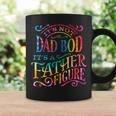 Its Not Dad Bod Father Figure Fathers Day Tie Dye Mens Coffee Mug Gifts ideas