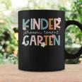 Kindergarten Dream Team Groovy Teacher Back To School Coffee Mug Gifts ideas