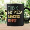 Love Pizza Making Party Chef Pizzaologist Pizza Maker Coffee Mug Gifts ideas