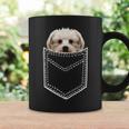 Maltese Apparel Cute Pocket Maltese Puppy Dog Coffee Mug Gifts ideas