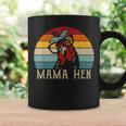 Mama Hen Vintage Retro Chicken Mom Mother Coffee Mug Gifts ideas