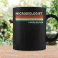Microbiologist Birthday Worker Job Tittle Vintage Coffee Mug Gifts ideas