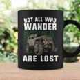 Offroad Truck 4X4 Not All Who Wander Are Lost Coffee Mug Gifts ideas