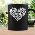 Pickleball Love Heart Shape Valentine Coffee Mug Gifts ideas
