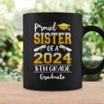 Proud Sister Of A Class Of 2024 8Th Grade Graduate Coffee Mug Gifts ideas