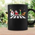 Santa Snowman Elf Reindeer Christmas Abbeys Road Men Coffee Mug Gifts ideas