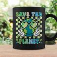 Save The Planet Smile Face Boy Girl Teacher Earth Day Coffee Mug Gifts ideas