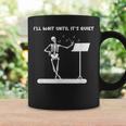 Skeleton Music Teacher I'll Wait Until It's Quiet Coffee Mug Gifts ideas