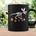 T Rex Easter Skeleton Bunny Basket Egg Hunt Easter Day Coffee Mug Gifts ideas