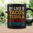 Tacos And Tequila Mexican Food Drinking Lover Coffee Mug Gifts ideas