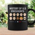History Of Us Presidents Joe Biden Anti Trump Humor Coffee Mug Gifts ideas